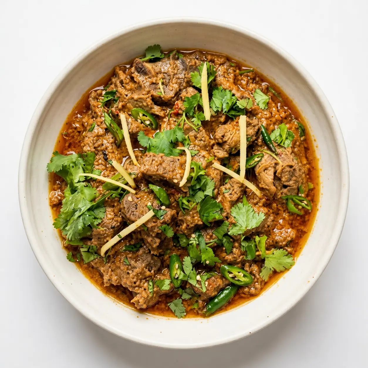 Chenab Goat Karahi - signature slow-cooked Halal Pakistani dish in Edmonton