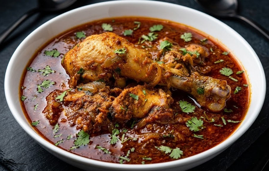 Chenab Goat Karahi — signature slow-cooked Pakistani dish in Edmonton